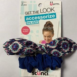 ❤️‍🔥10/$30❤️‍🔥Scunci 2 pack Scrunchies with Bow
